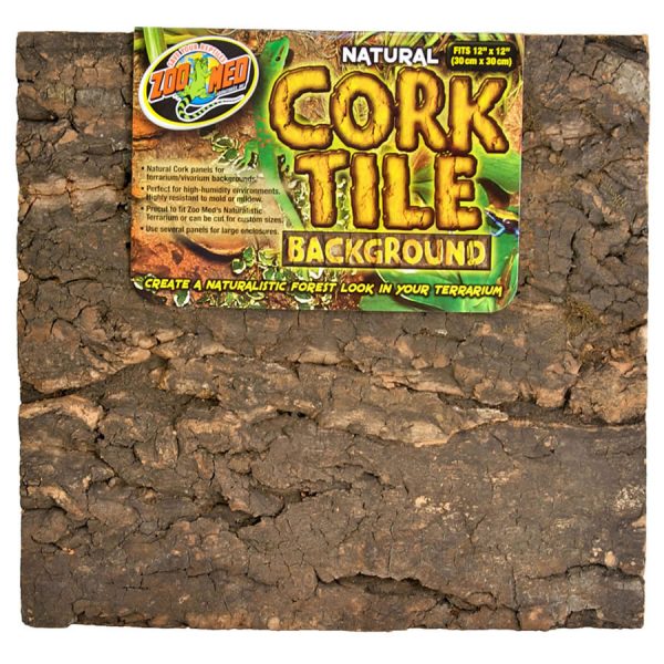 Zoo Med Cork Tile Background 30x30cm, NCB-1