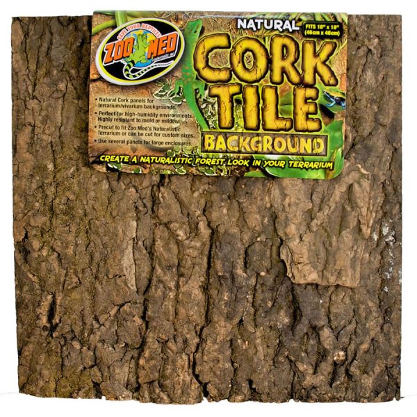 Zoo Med Cork Tile Background 45x45cm, NCB-3