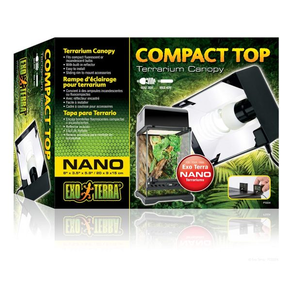 Exo Terra Compact Nano Canopy 20cm, PT2224