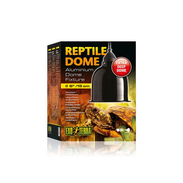 Exo Terra Reptile Aluminum Dome Fixture 15cm, PT2348