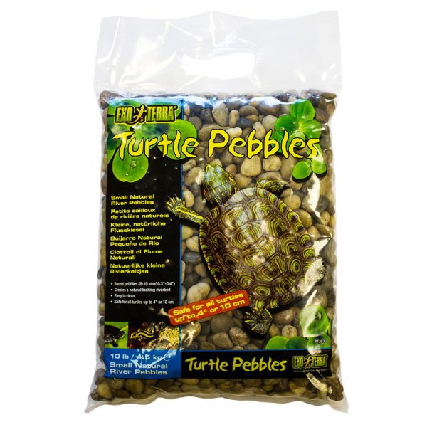 Exo Terra Turtle Pebbles Sm 8-10mm 4.5Kg PT3830