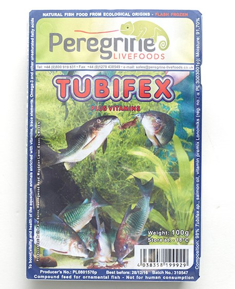 Peregrine Blister Pack Tubifex 100g