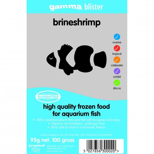 Gamma Blister Brineshrimp, 95g